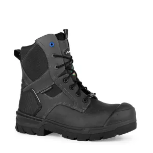 Acton Men's Safety Work Boots - G3O 8" Waterproof Leather, Composite Toe, Plate, Puncture & Slip Resistant, Rubber Sole, CSA Certified | Sizes 7-15