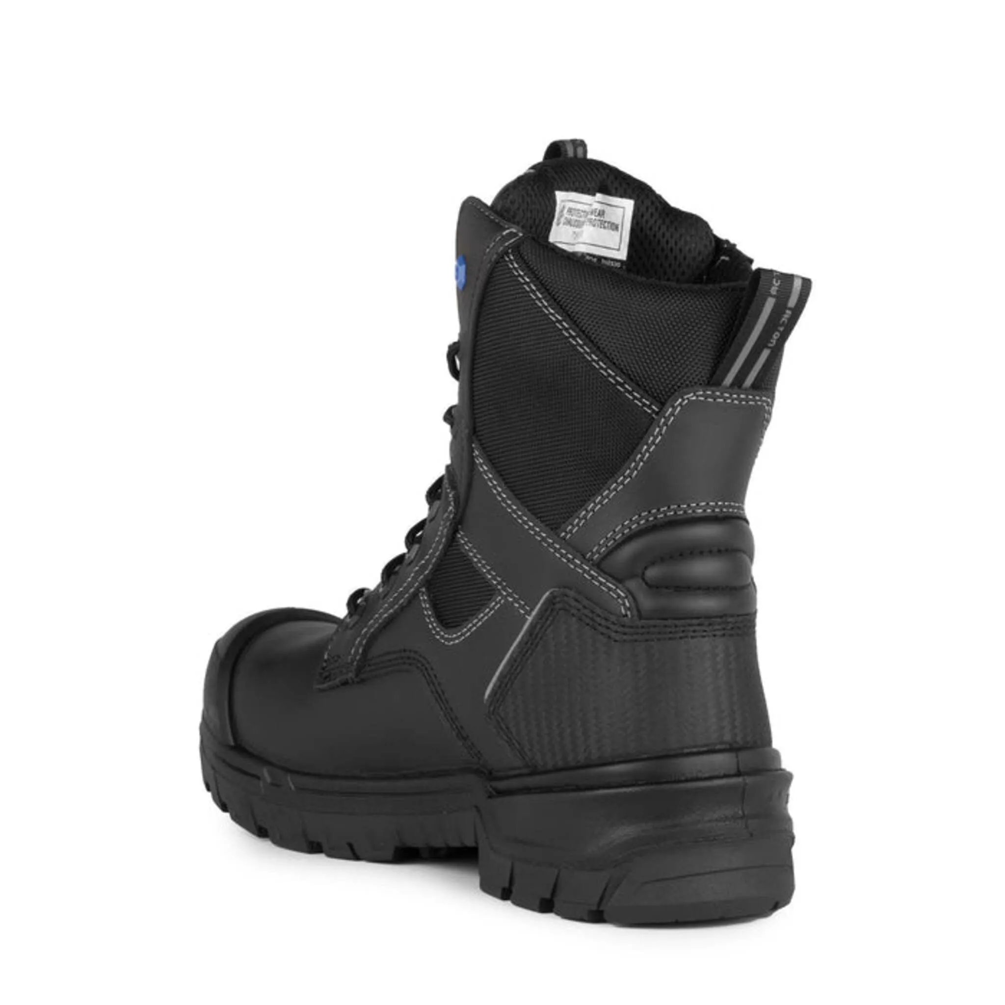 Acton Men's Safety Work Boots - G3O 8" Waterproof Leather, Composite Toe, Plate, Puncture & Slip Resistant, Rubber Sole, CSA Certified | Sizes 7-15