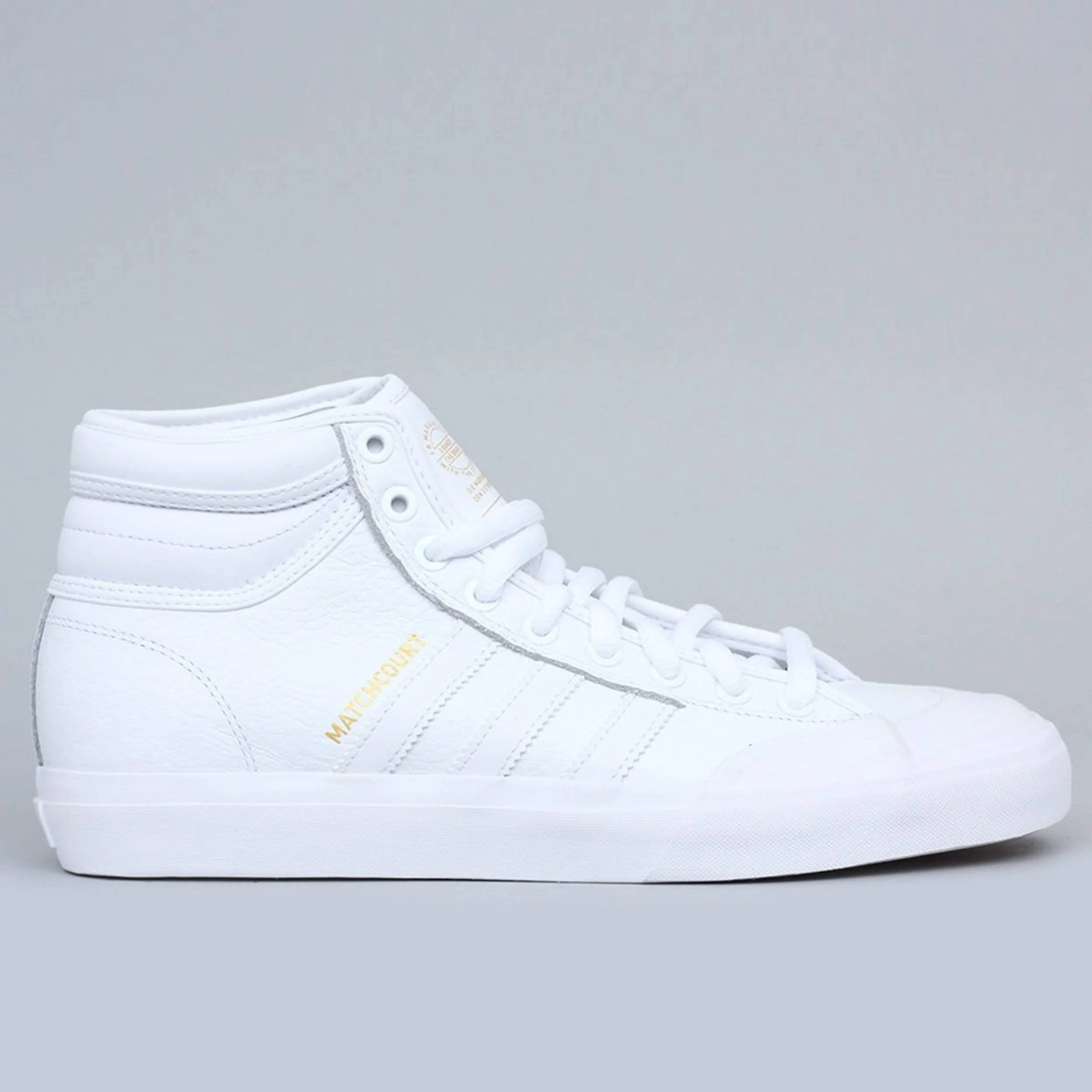 adidas Matchcourt High RX2 Shoes FTWR White / FTWR White / Met Gold