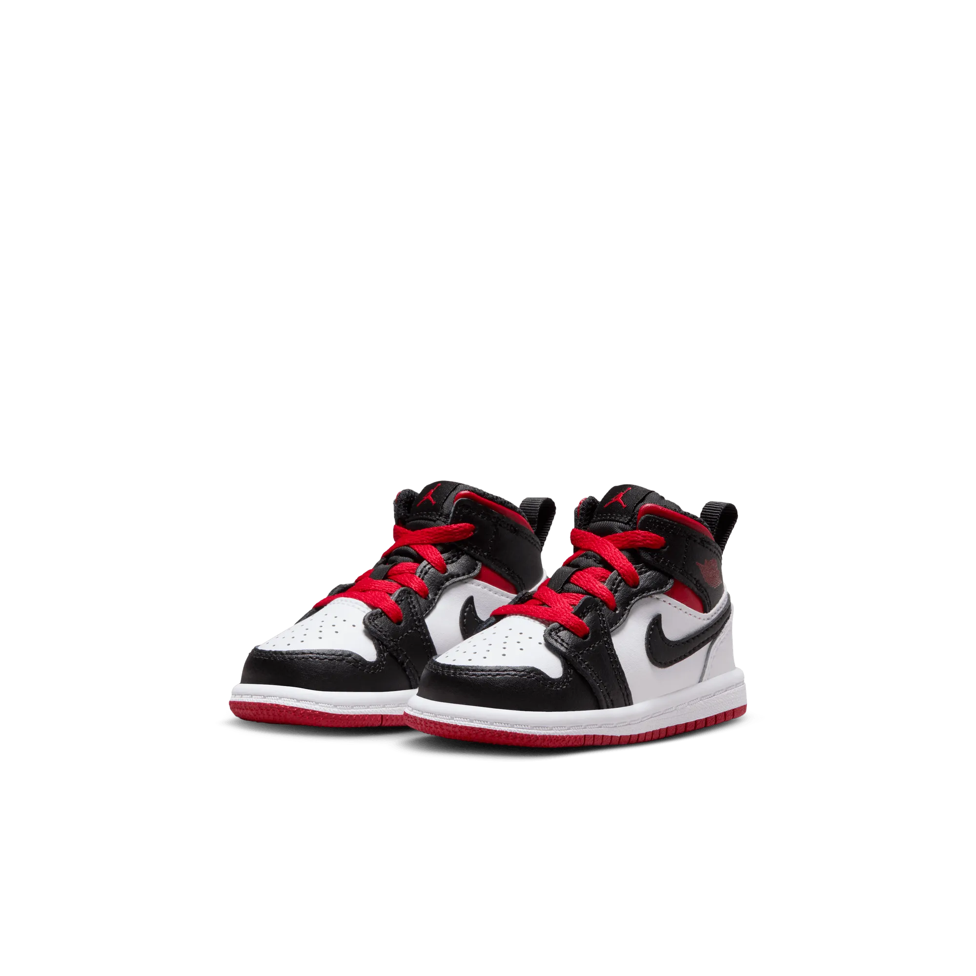 AIR JORDAN 1 MID (TD) - WHITE / GYM RED