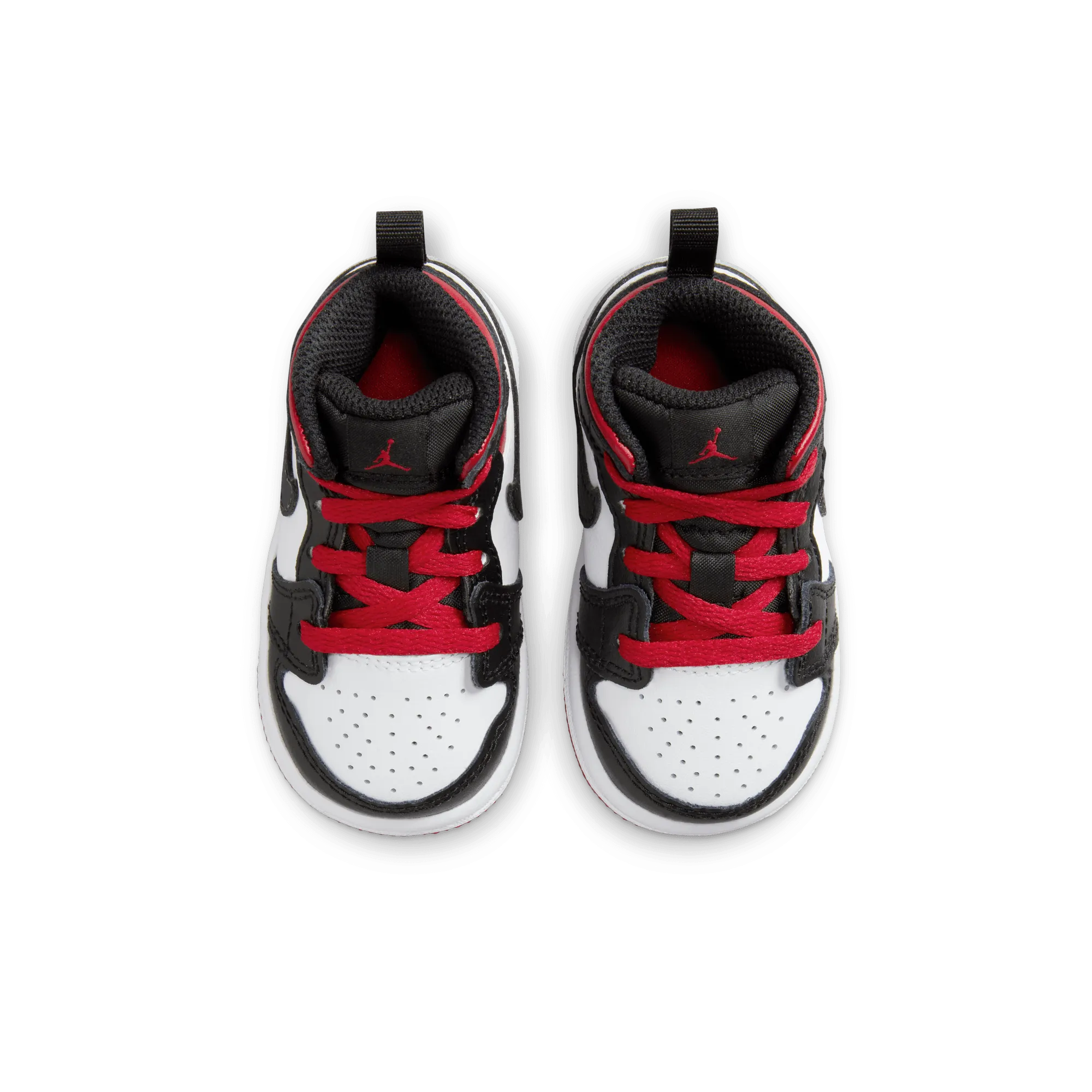 AIR JORDAN 1 MID (TD) - WHITE / GYM RED