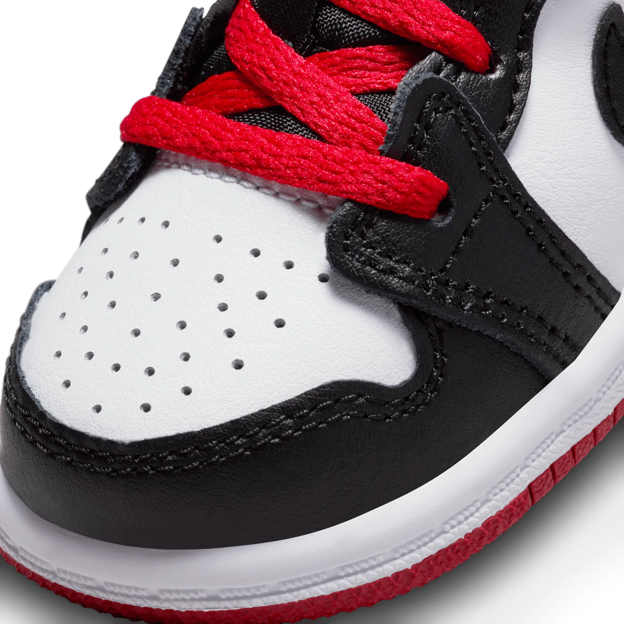 AIR JORDAN 1 MID (TD) - WHITE / GYM RED