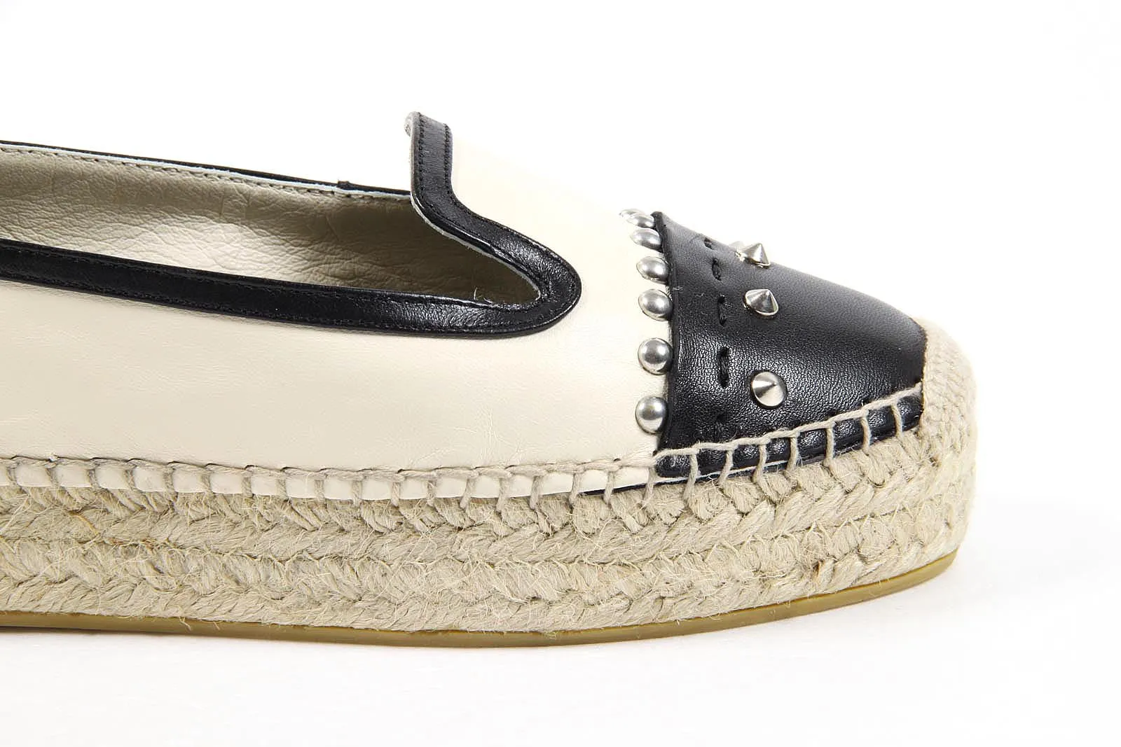 Alexander McQueen ladies espadrillas 383955 WHI82 1004