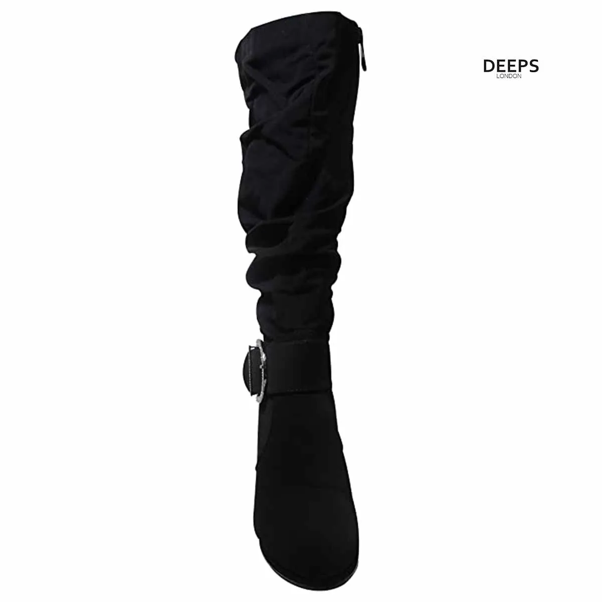 ASTER WOMEN’S SLOUCH KNEE HIGH HEEL BOOTS