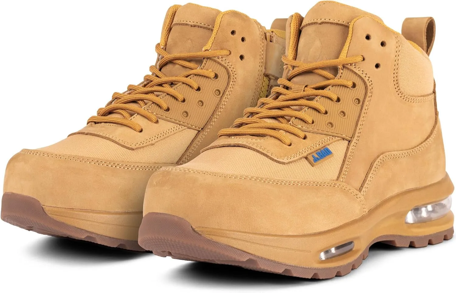 BAD Workwear Flight Side Zip Safety Work Boots Tasmanian Leather