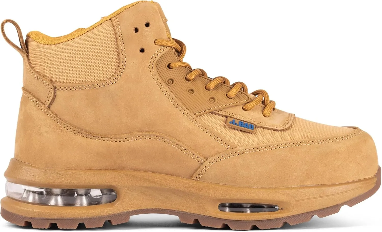 BAD Workwear Flight Side Zip Safety Work Boots Tasmanian Leather