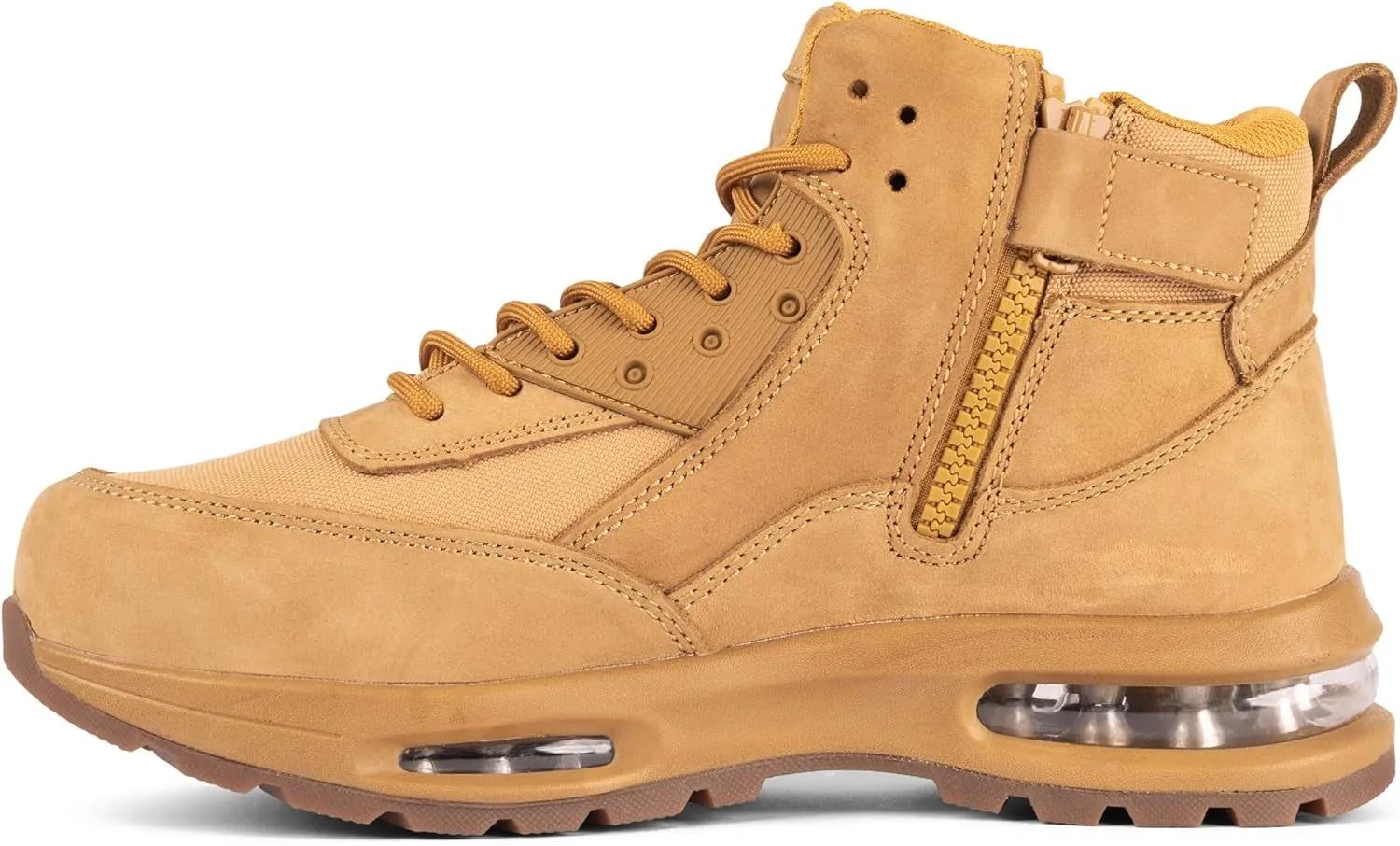 BAD Workwear Flight Side Zip Safety Work Boots Tasmanian Leather
