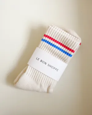Boyfriend Socks, Milk