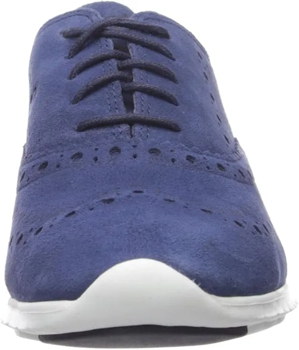 Cole Haan Zerogrand Wing Ox Closed Hole II Evening Blue/White Low Top Sneakers