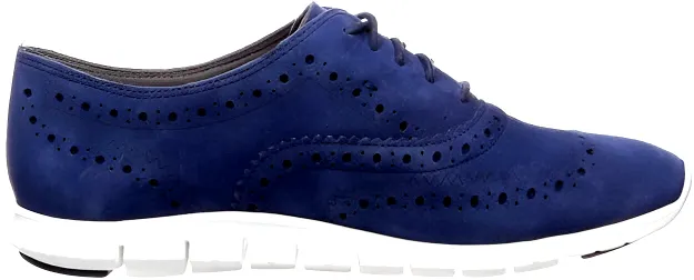 Cole Haan Zerogrand Wing Ox Closed Hole II Evening Blue/White Low Top Sneakers