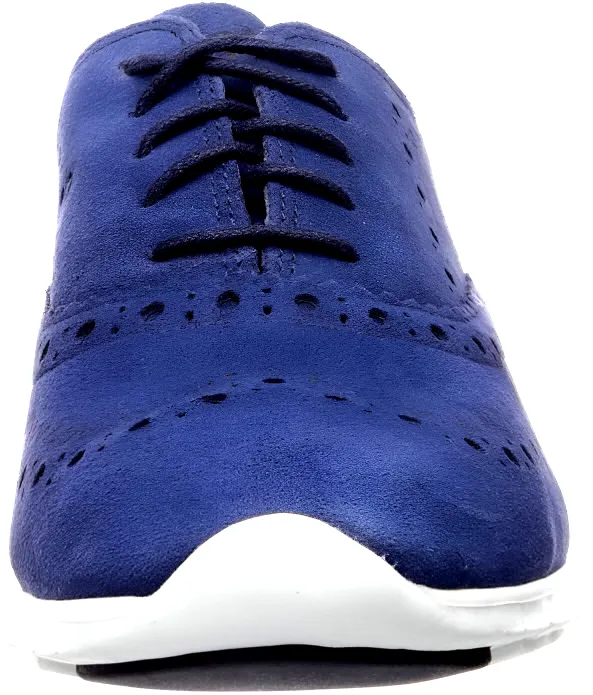 Cole Haan Zerogrand Wing Ox Closed Hole II Evening Blue/White Low Top Sneakers