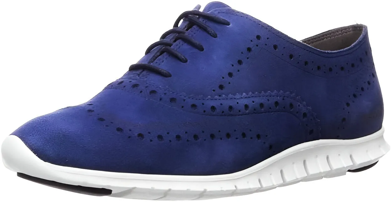 Cole Haan Zerogrand Wing Ox Closed Hole II Evening Blue/White Low Top Sneakers