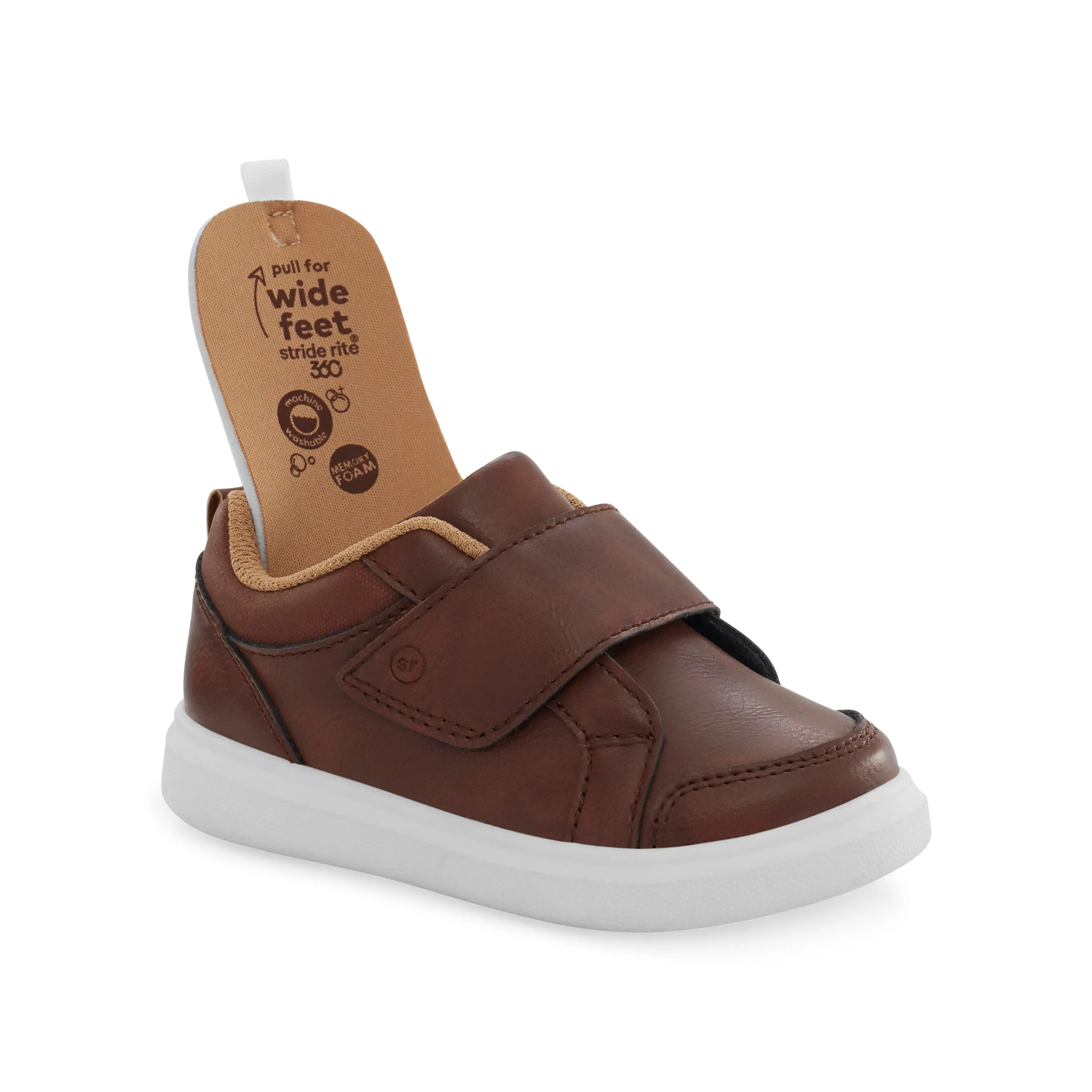 Cole Sneaker - Big Kid Dark Brown