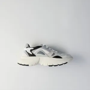 [CONTAIN PIG SKIN] Women W20 Leather City Sneakers - Grey