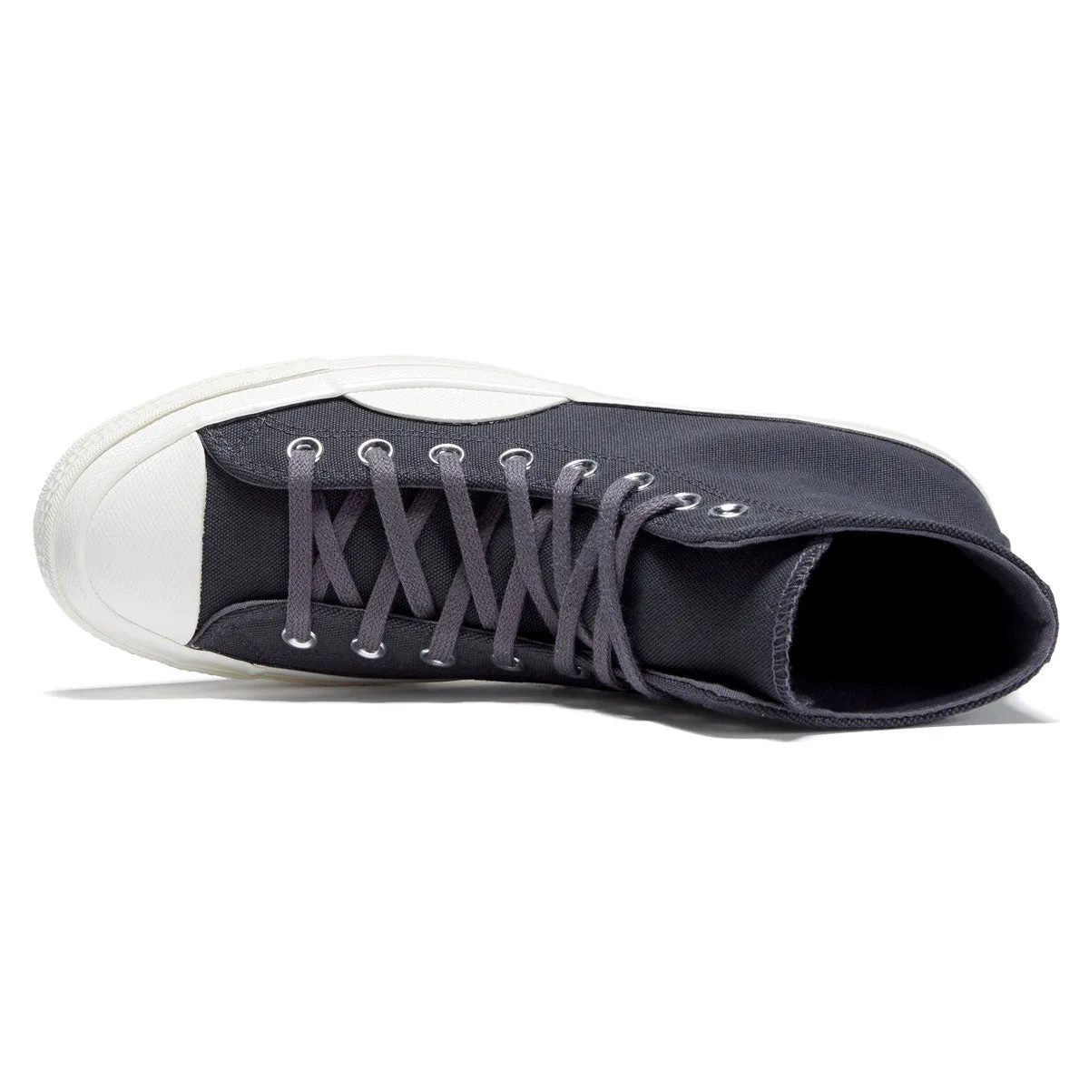 Converse Chuck 70 Hi Textured Shoes - Plum Cove/Black/Egret