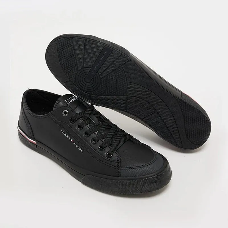 Corporate Vulcanized Leather Sneakers TOM145