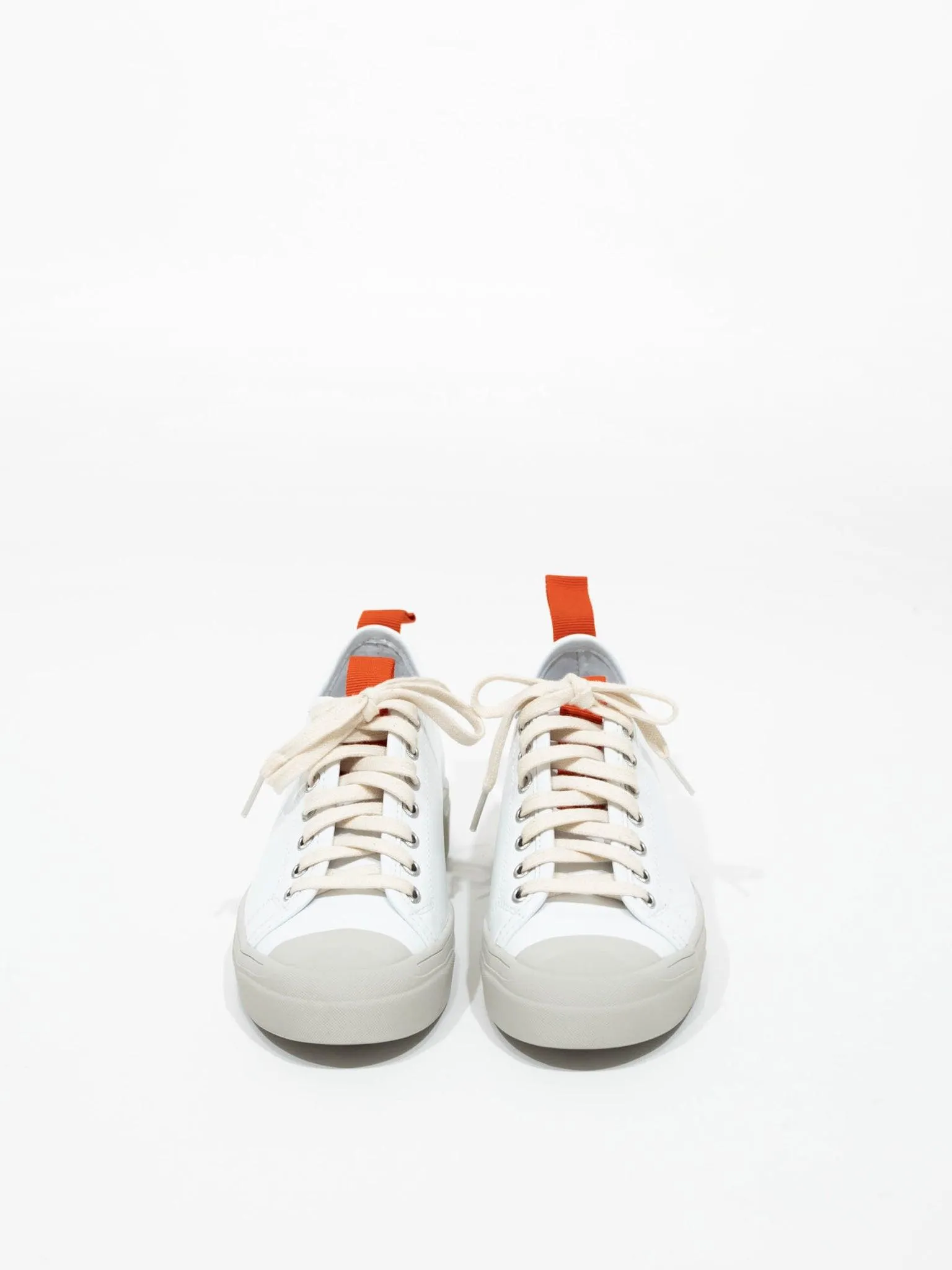 Fable Leather Sneakers - White/Clay