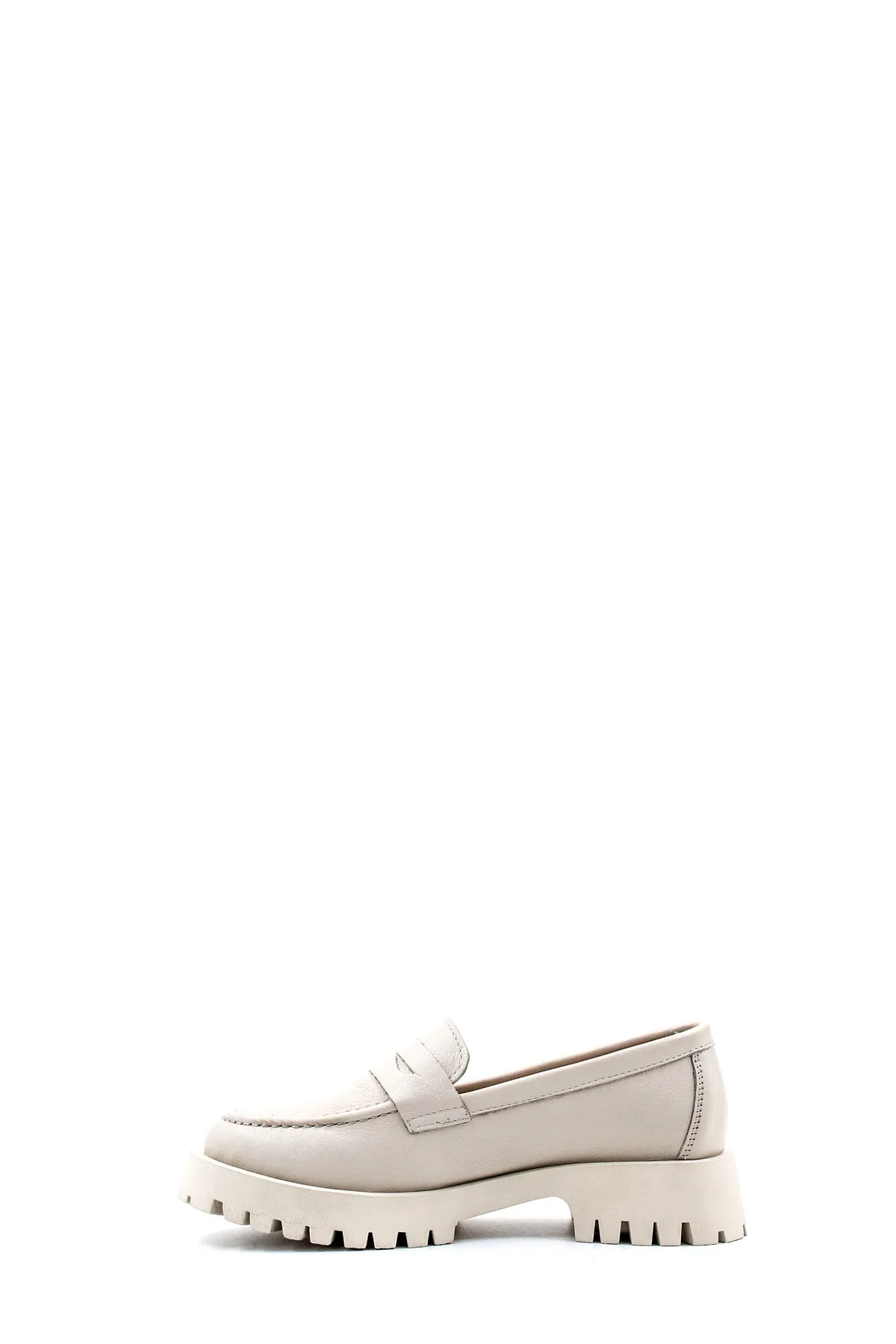 FST Genuine Leather Women's Casual Shoes 581ZA2482 Beige - Maladzyechna
