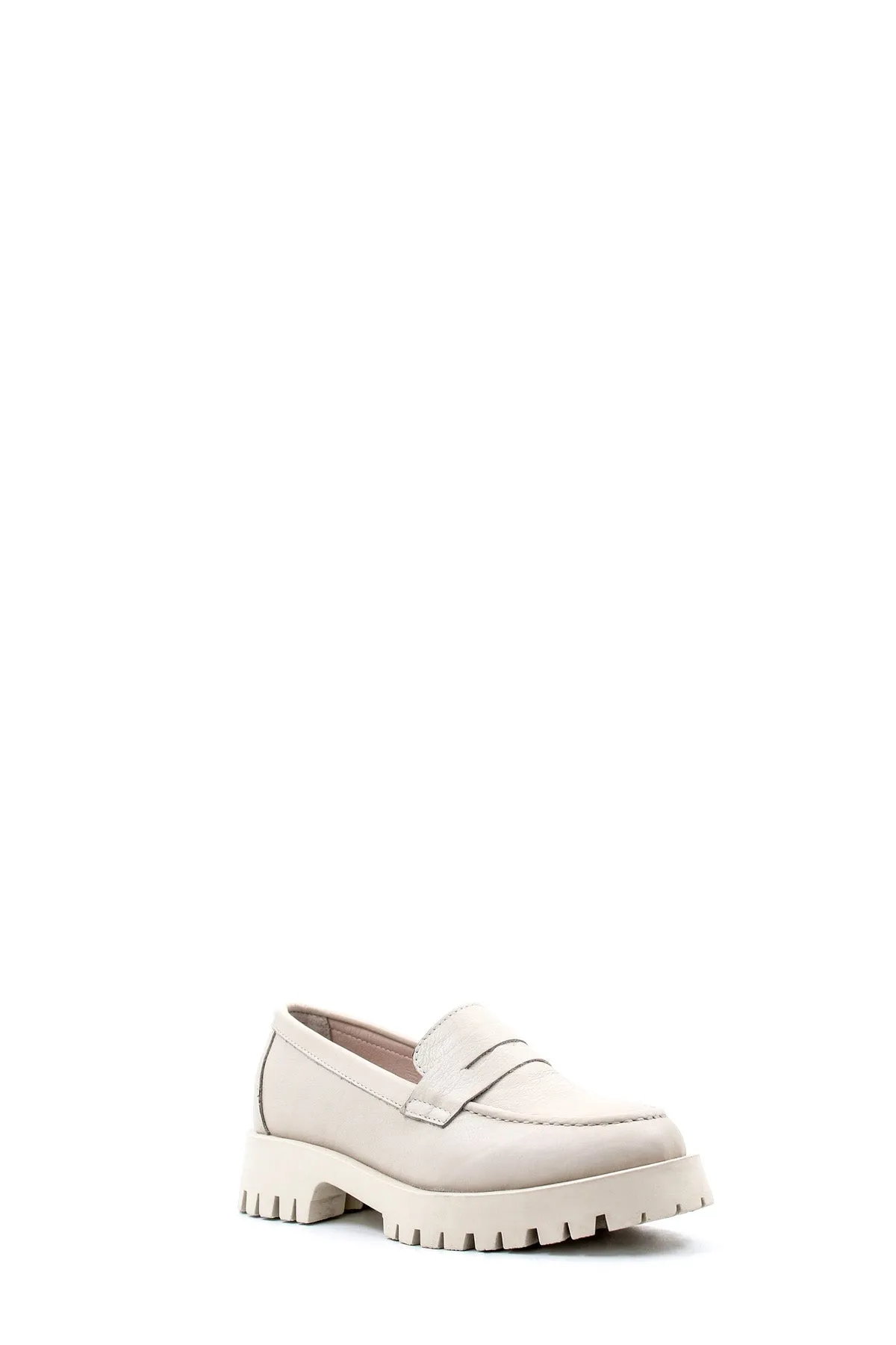 FST Genuine Leather Women's Casual Shoes 581ZA2482 Beige - Maladzyechna