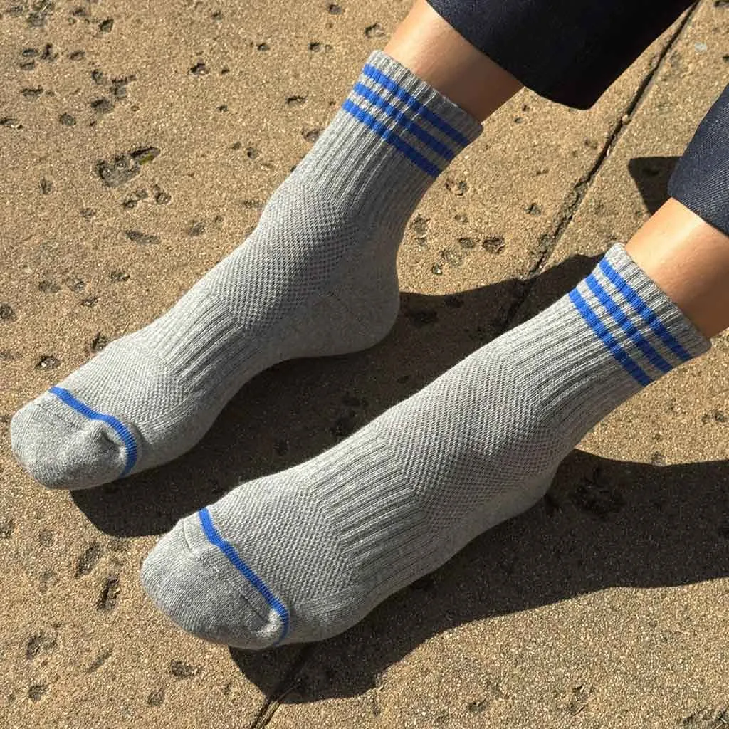 Girlfriend Socks - Grey