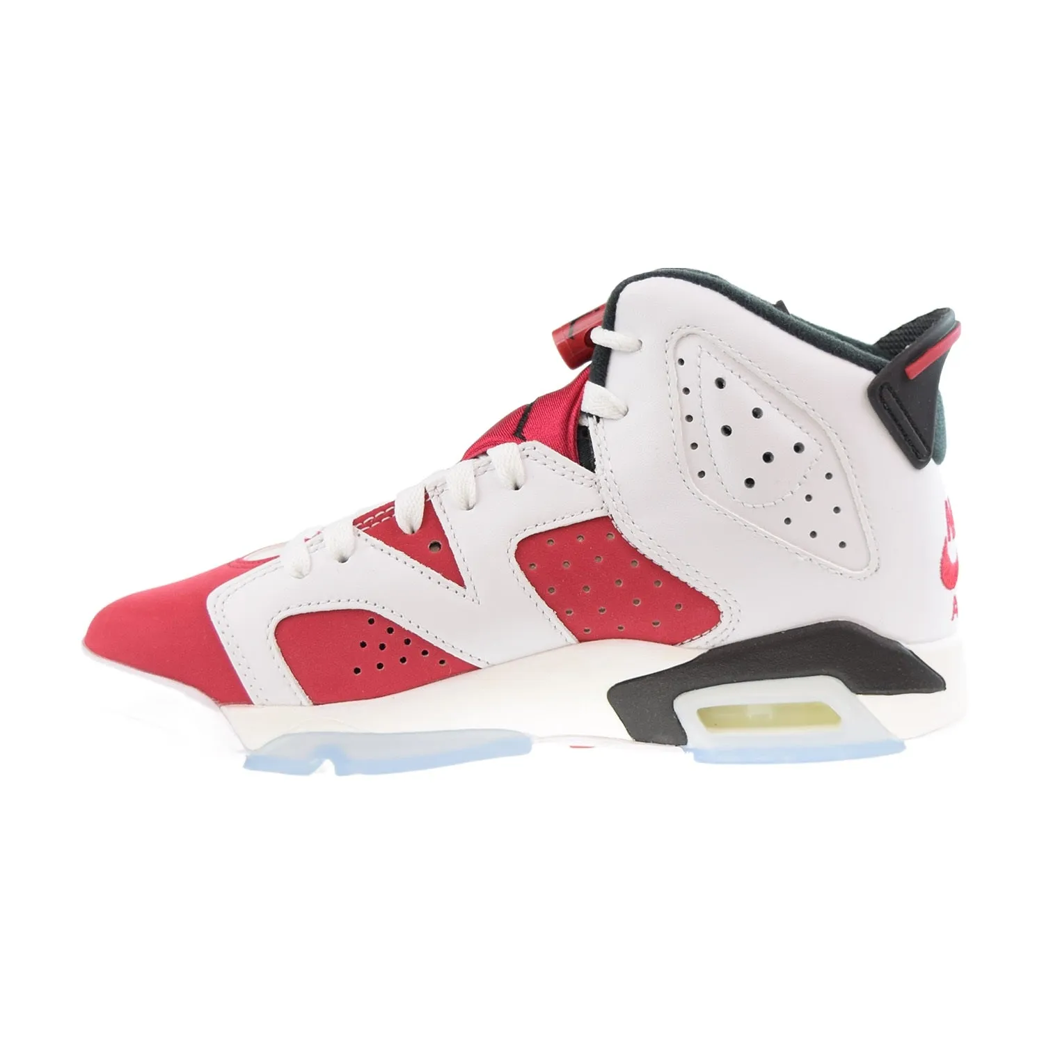 Jordan Retro 6 (GS) Big Kids' Shoes White-Black-Carmine