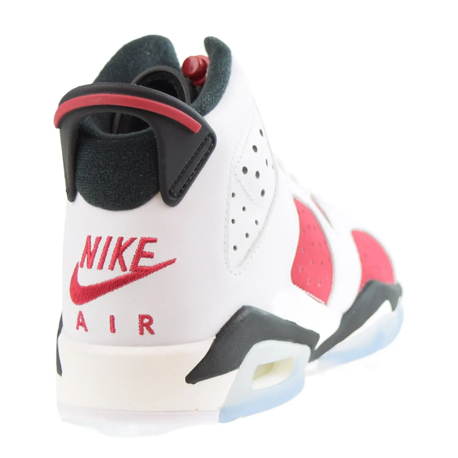 Jordan Retro 6 (GS) Big Kids' Shoes White-Black-Carmine
