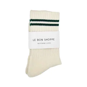 LBS Boyfriend Socks - Parchment