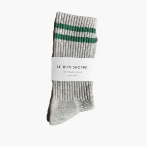 LBS Extended Boyfriend Socks Grey