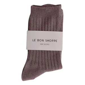 LBS Her Socks Modal Lurex - Jute Glitter