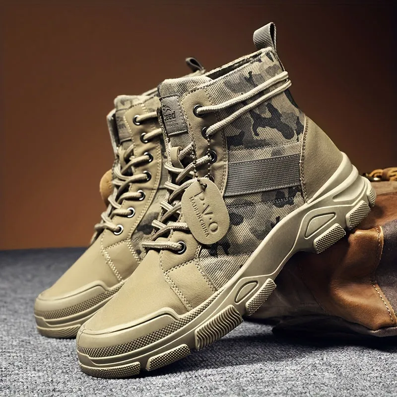 Men's Military Boots For Work | Casual Shoes | High Quality
