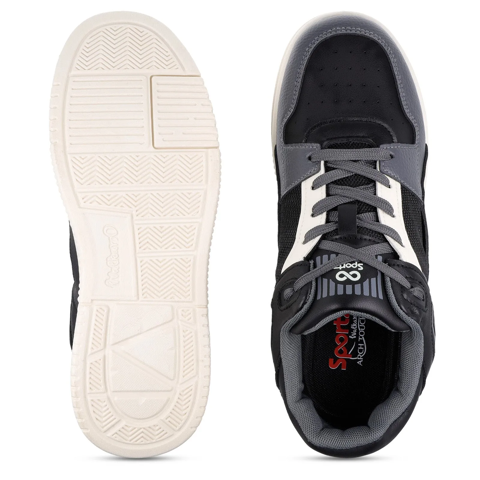 Men's Sports Sneakers - SGE24007 Black