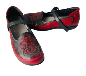 NAOT MOTU Multicolor Leather Patent Mary Jane Women’s Shoe Size 9
