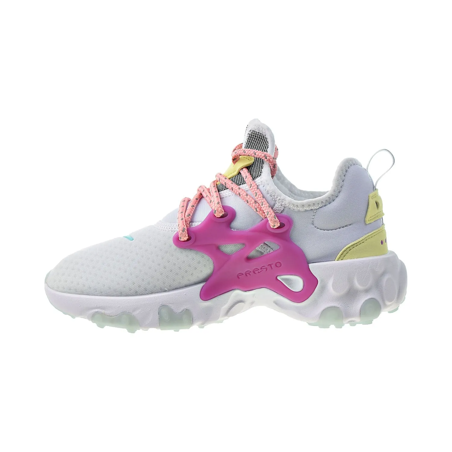 Nike React Presto Women's Shoes White-Hyper Violet