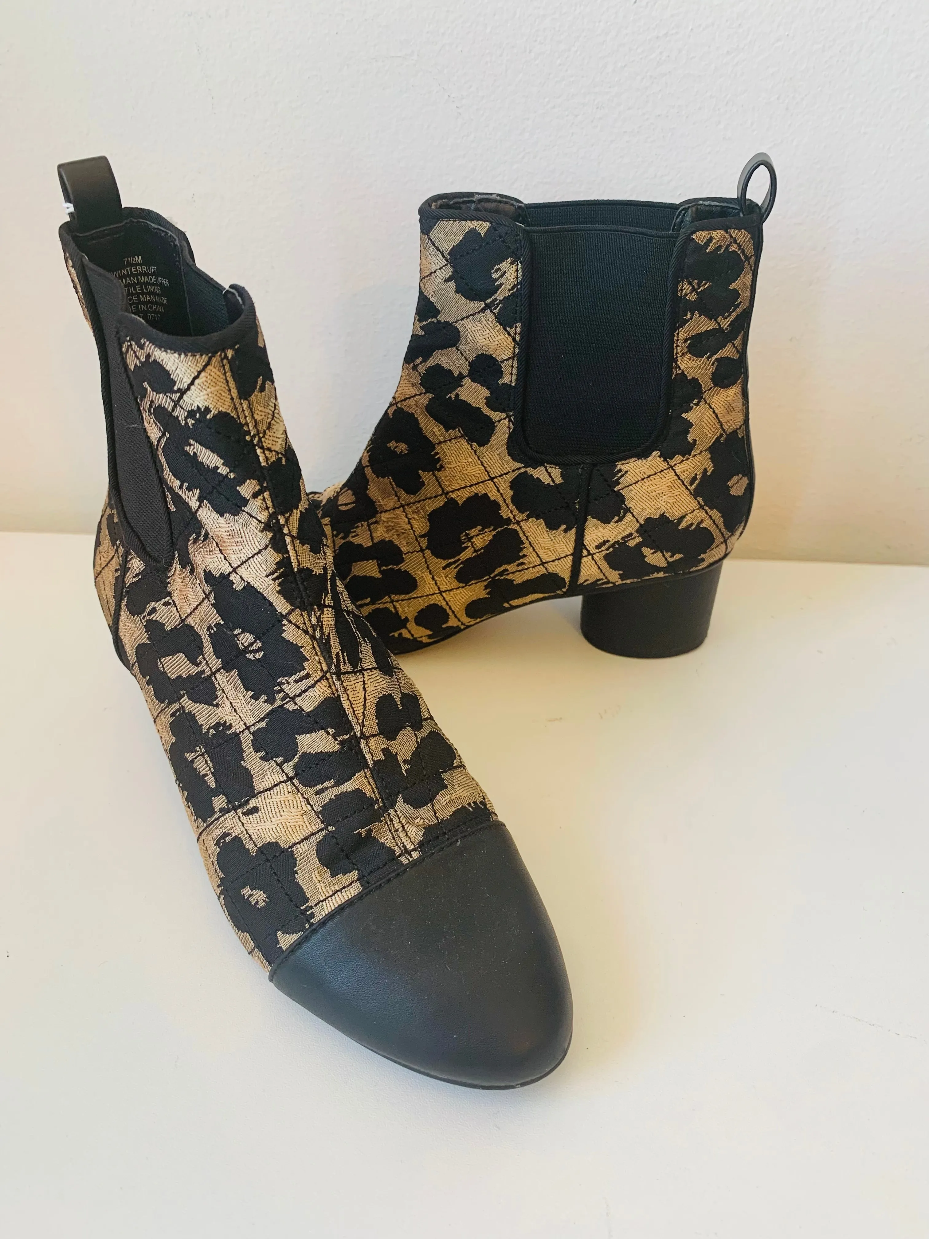 Nine West Women’s Interrupt Ankle Boots Size 7.5
