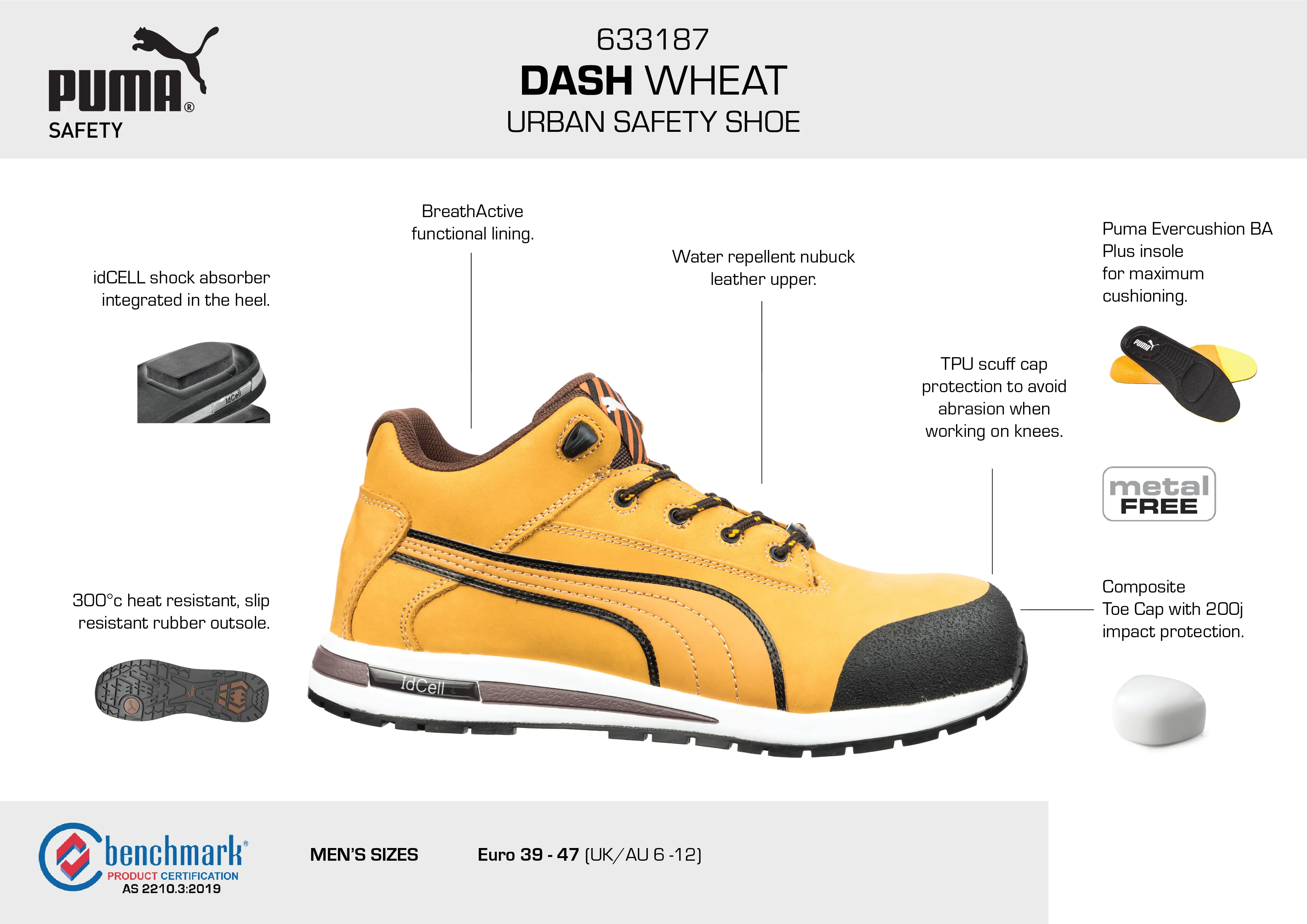 PUMA Dash Mid Wheat (PUM633187)