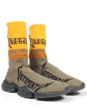Reebok Metal Logo Sock Runner