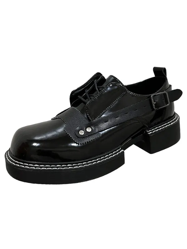 RETRO CASUAL LEATHER SHOES LET2773