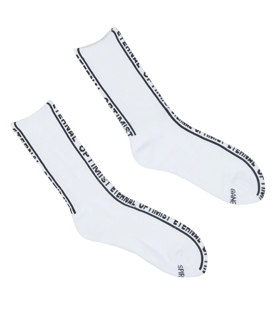 Spiritual Gangster Eternal Optimist Sock