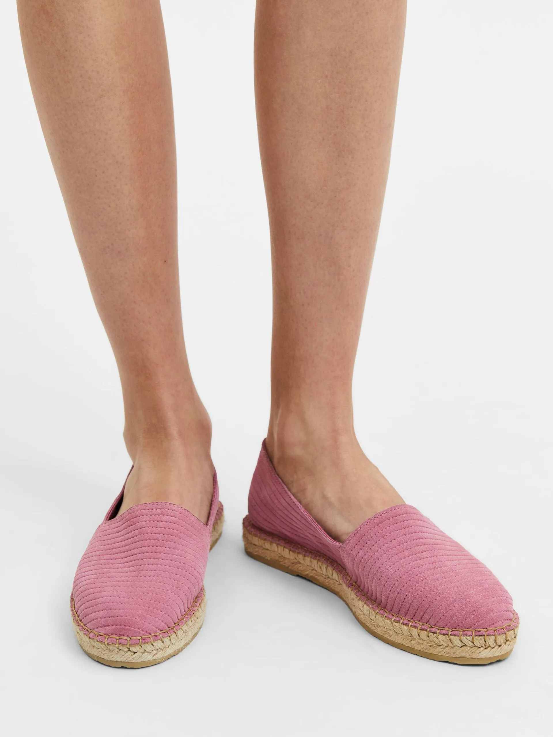Suede Espadrilles - Selected Femme