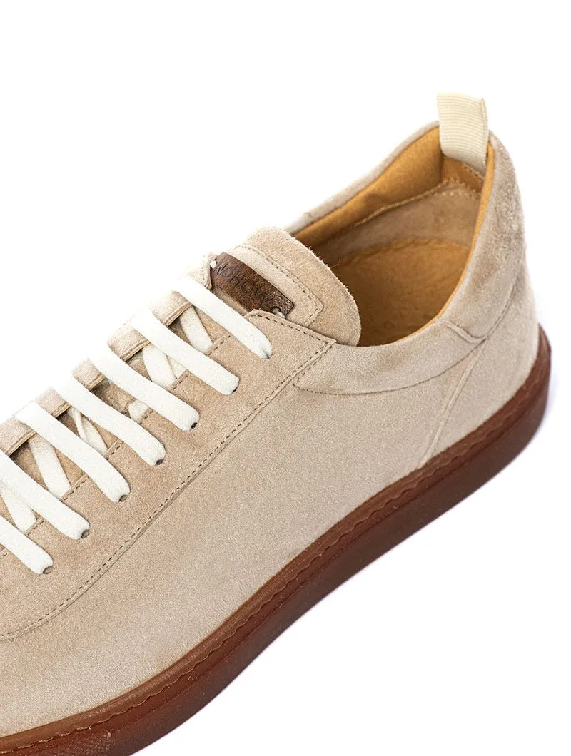 SUEDE SNEAKERS IN BEIGE