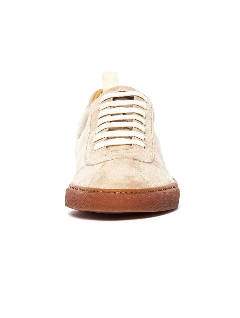 SUEDE SNEAKERS IN BEIGE