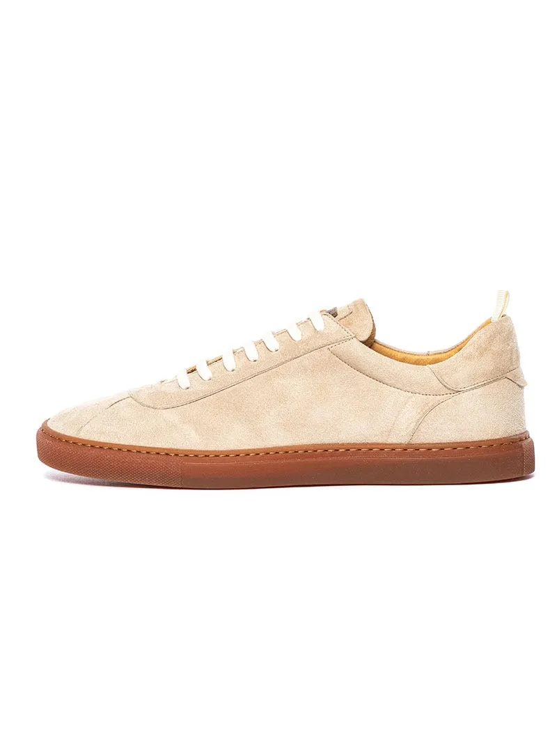 SUEDE SNEAKERS IN BEIGE