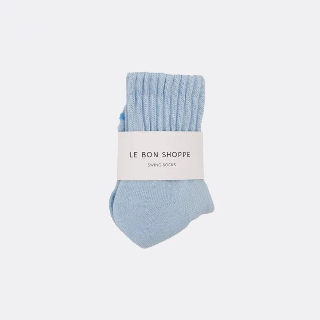 Swing Socks (Baby Blue)