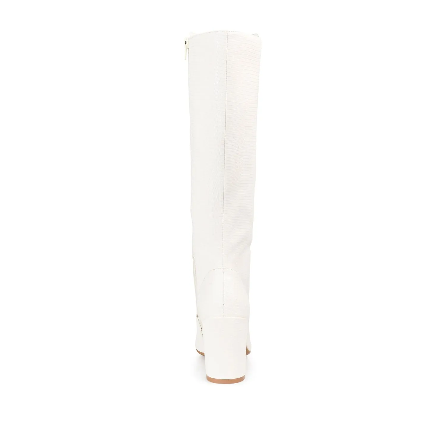 TAVIA KNEE-HIGH BOOTS IN FAUX LEATHER