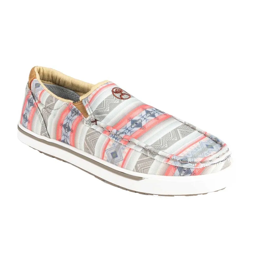 Twisted X Youth Hooey Pink Multicolor Loper