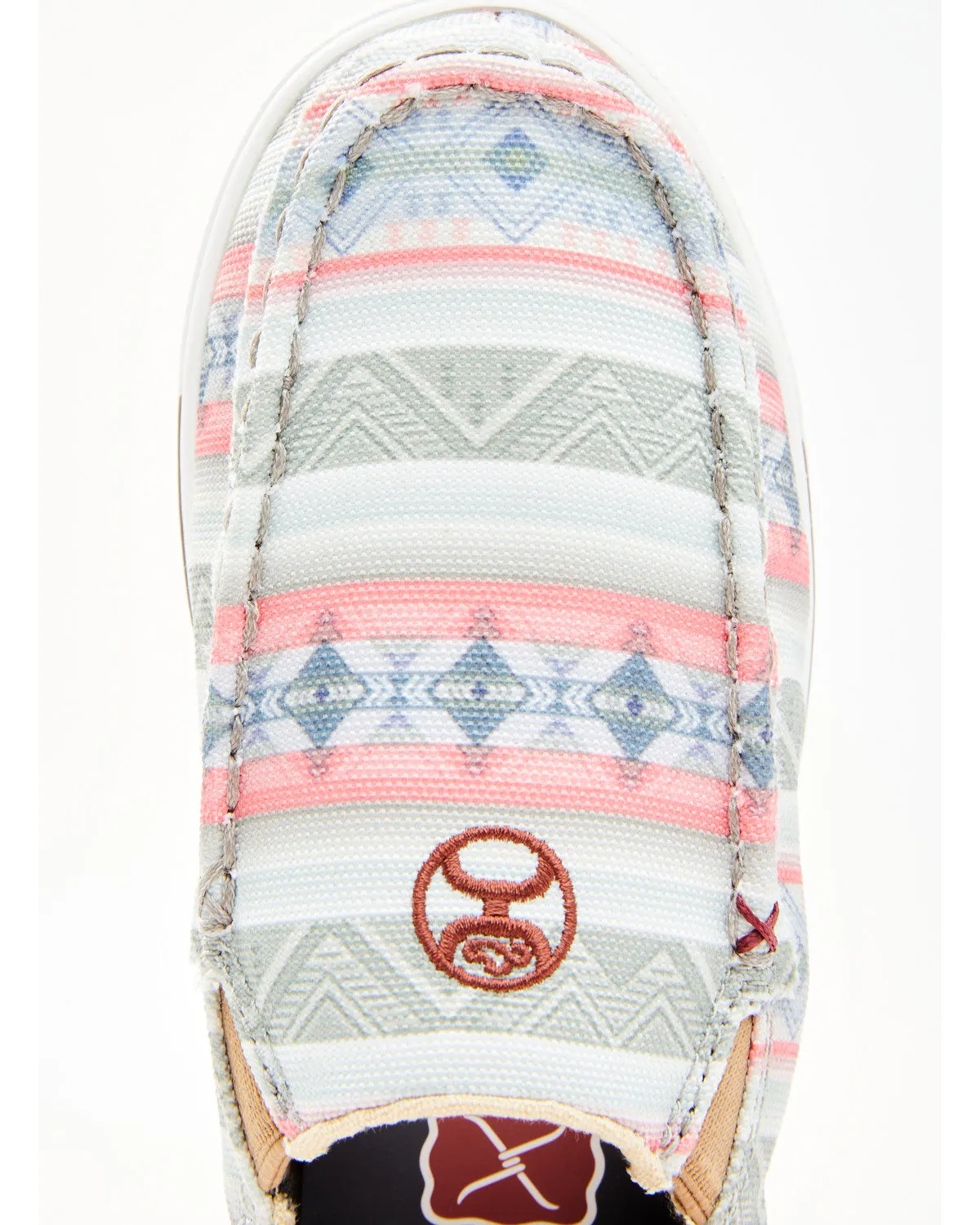 Twisted X Youth Hooey Pink Multicolor Loper