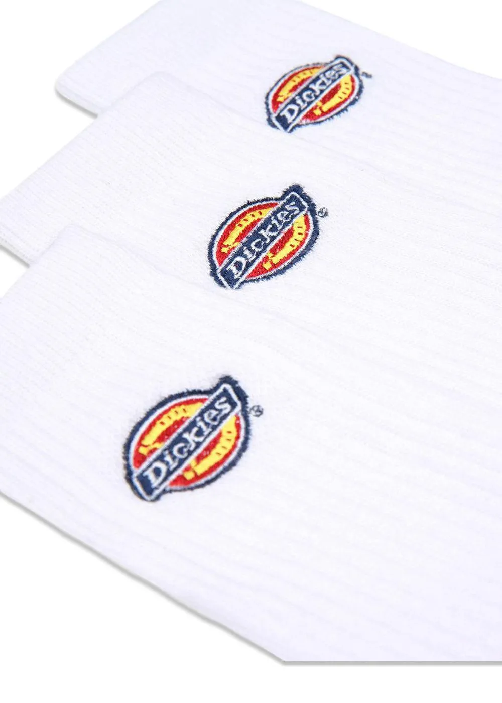 VALLEY GROVE EMBROIDERED SOCK - White