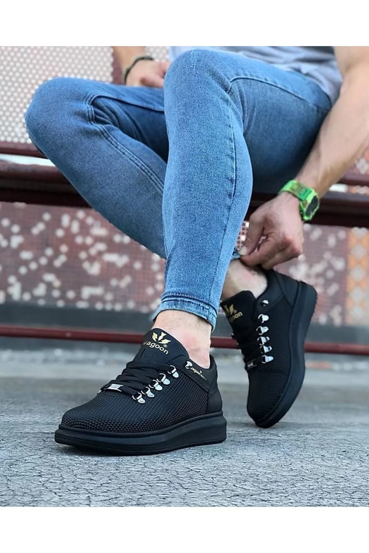 WG047 Coal Men's Casual Shoes