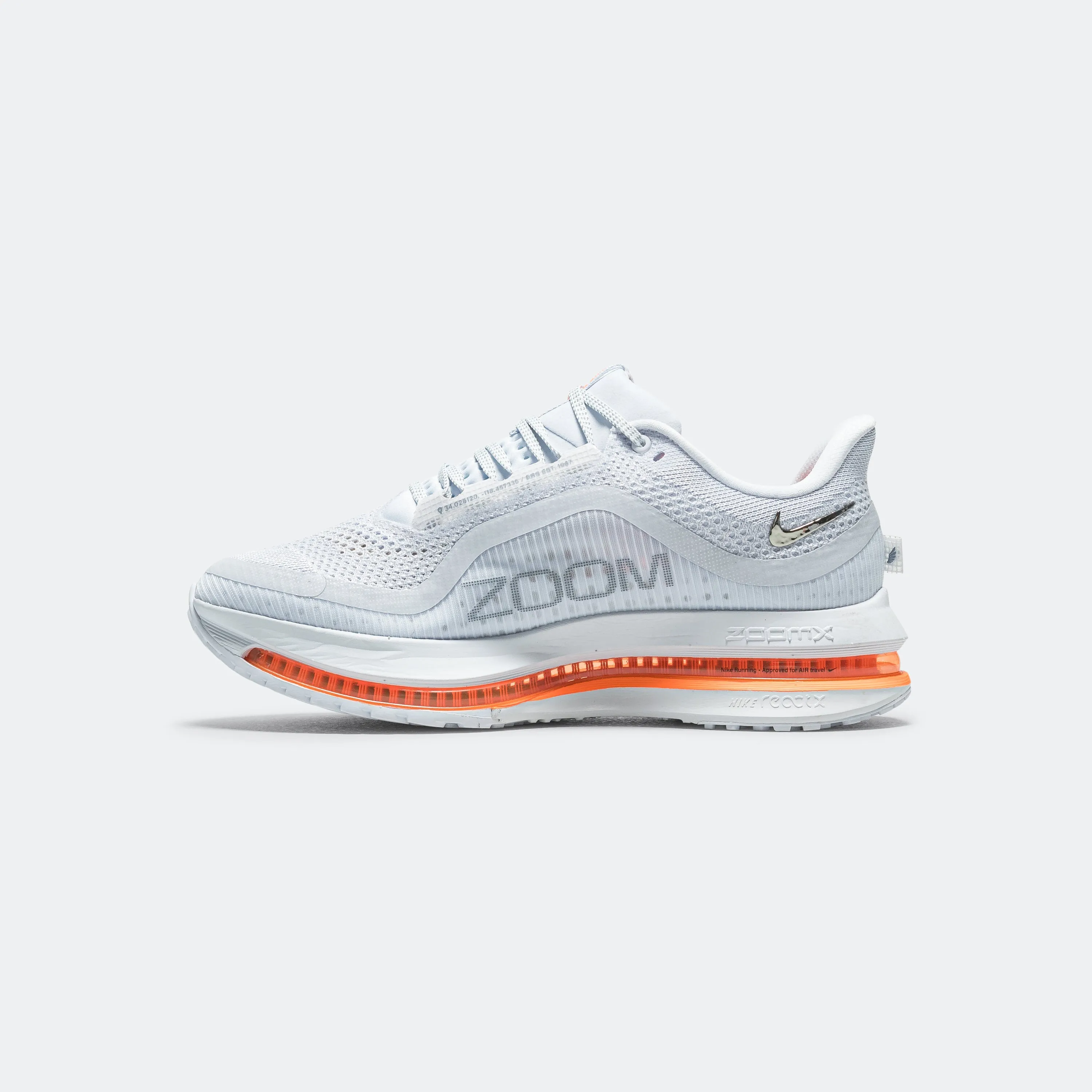 Womens Pegasus Premium - Football Grey/Multi Colour-Total Orange