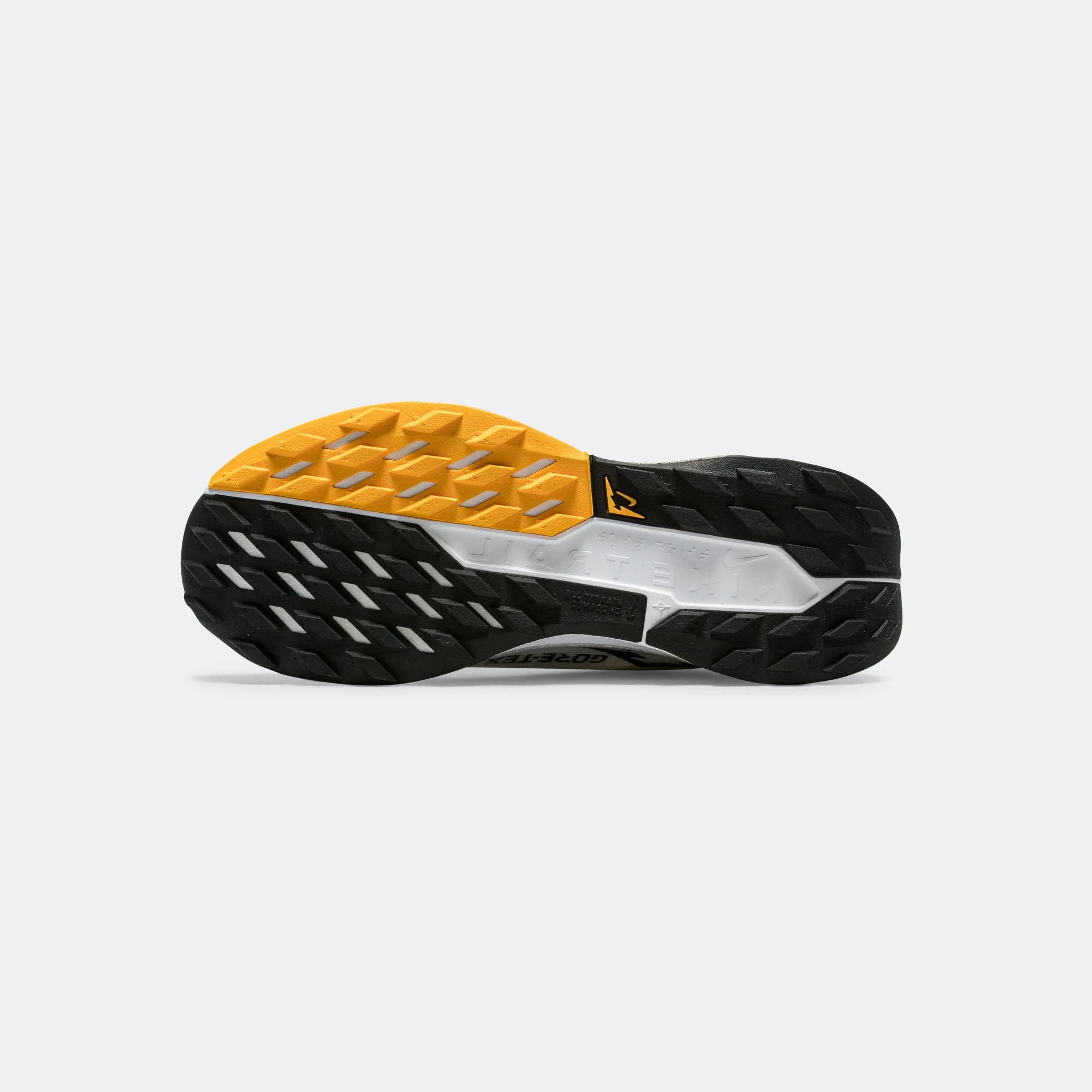 Womens ReactX Pegasus Trail 5 - Phantom White/University Gold-Black